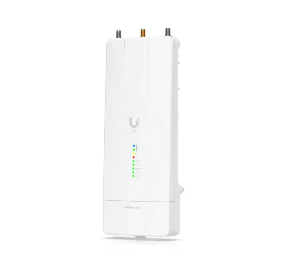 airFiber 5XHD | Radio LTU Backhaul 5 GHz 1+ Gbps · 100 km · Silicon Propietario · GPS Sync · AlignLock™