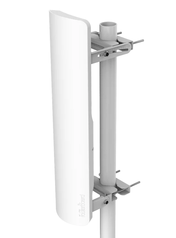 [MIK-MTAS-5G-19D120] Antena Mant de 19s 5GHz polarización dual de 120 grados 19dBi, 2xRP-SMA conectores. Mikrotik.