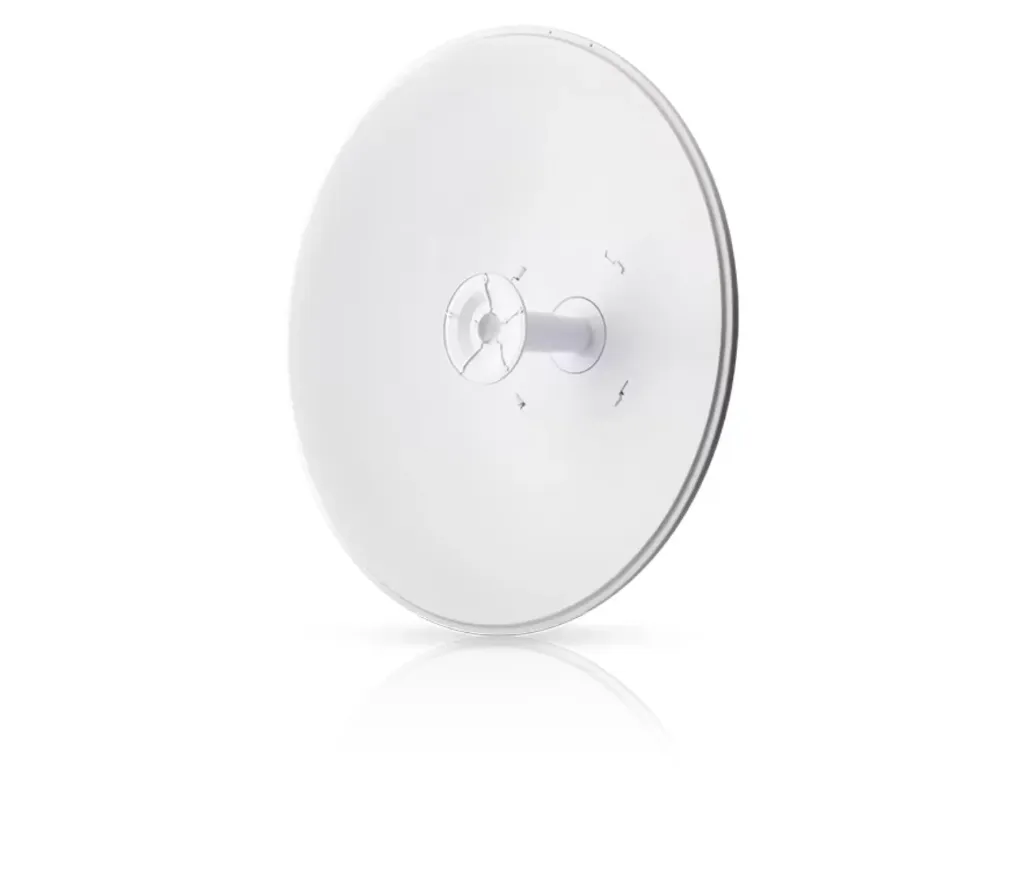 RocketDish 30 dBi 5 GHz | Antena Parabólica PtP Carrier Class · Diseño OMT · Montaje Snap-In sin Herramientas