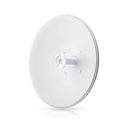 Antena airFiber X 5 GHz 34 dBi Slant 45° | Backhaul PtP Máximo Alcance · Reflector 1050 mm · Snap-In airFiber X · Cross-pol 35 dB
