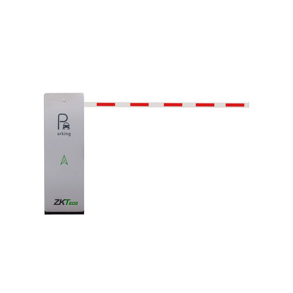 Barrera Vehicular ZKTeco BGM445R — Mástil 4.5m, Apertura Rápida 1.5s y Motor Brushless para Control de Acceso Vehicular en Parqueos de Alto Tránsito
