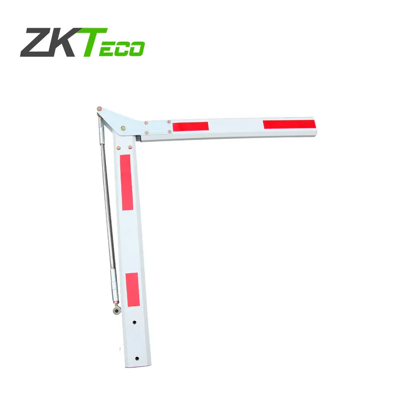 Brazo Articulado ZKTeco de 4.5m para Barreras CMP y BGM — Plegado a 90° para Accesos con Restricción de Altura (Parqueos Techados y Sótanos)