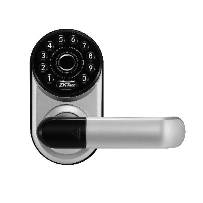 [ZKT-ML300] Cerradura inteligente con huella y Bluetooth, compatible con app ZSmart