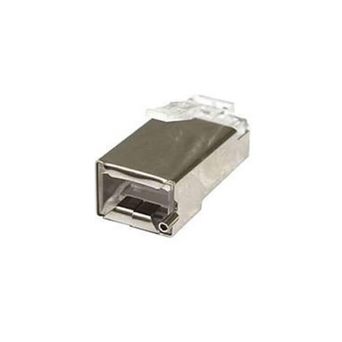 Conector Terminal RJ45 CAT5e STP Blindado Touch | Terminación sin Herramientas · Para Equipos Ubiquiti Pasivos