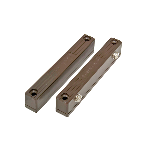 [SCL-SM-216Q-BR] Contacto magnético semi-pesado con terminal de tornillo, Cafe, espacio de 2-3/4" (70 mm), circuito cerrado, homologado por UL, Seco-Larm