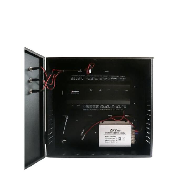 [ZKT-INBIO260-PB] Control de acceso para 2 puertas Biometrico, H: 3000, T: 30000, E: 100000, incluye gabinete y fuente. Zkteco