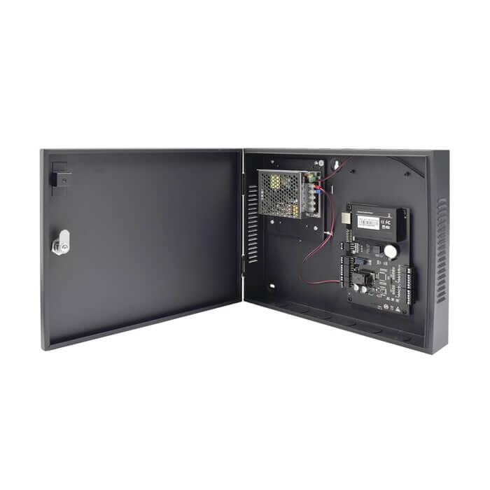 [ZKT-C3-200] Control de acceso para 2 puertas convencional, T: 30000, E: 100000 (incluye gabinete y fuente). Zkteco