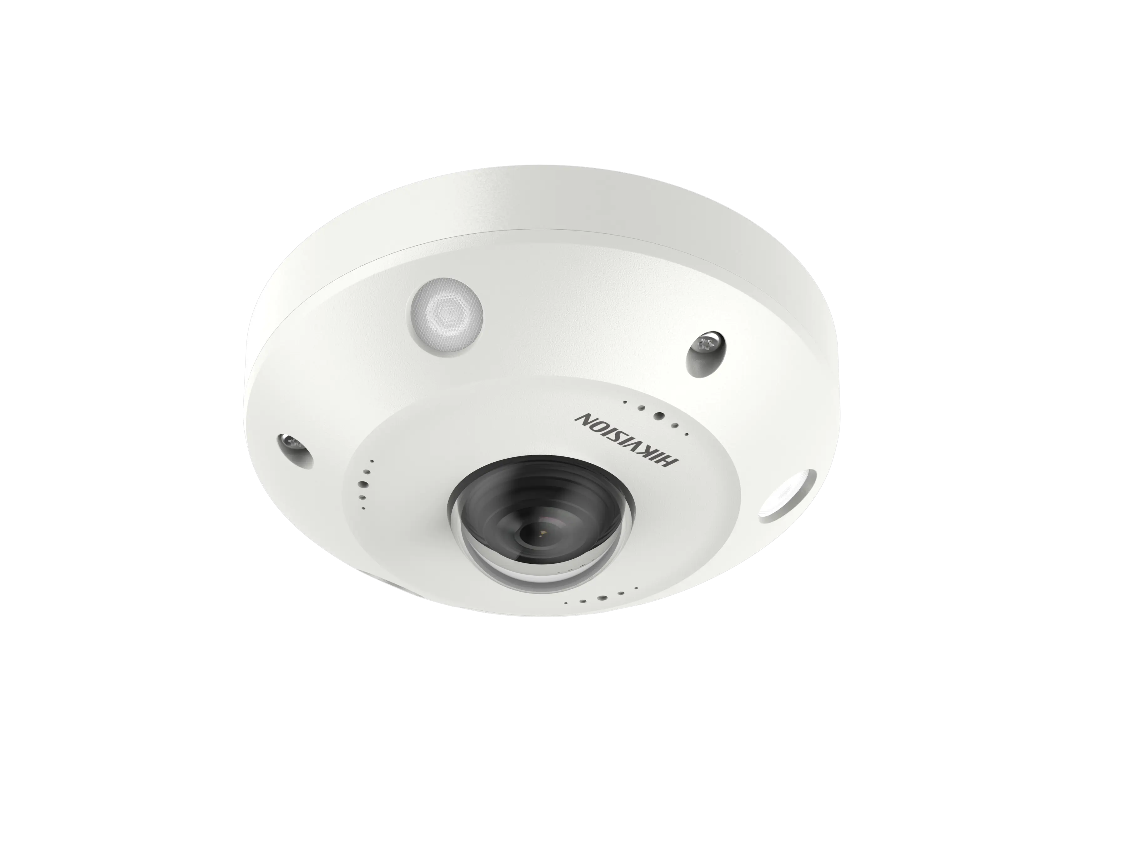 [HIK-DS-2XM6365G0-IVM] Cámara Ip, Fisheye, ojo de pez móvil, 6MP, 180° - 360°, Micrófono incorporado, H.265+, Alcance IR de hasta 15 m, dWDR