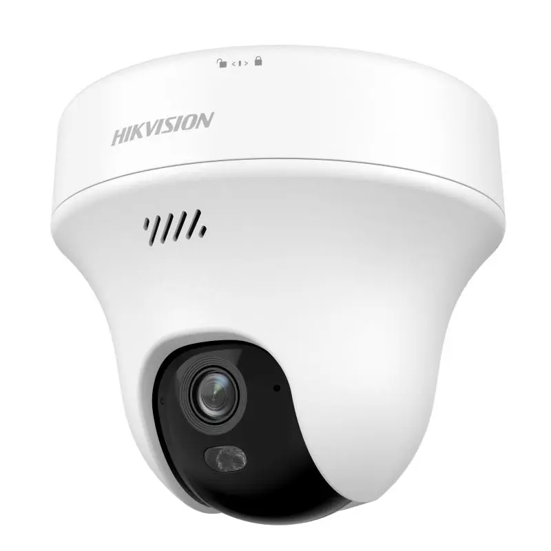 [HIK-DS-2CFWQ5] Cámara PT, 5MP, WIFI 6, detección de personas y vehículos, luz hibrida inteligente, audio bidireccional, micrófono incorporado, Easylin, funciona con NVS