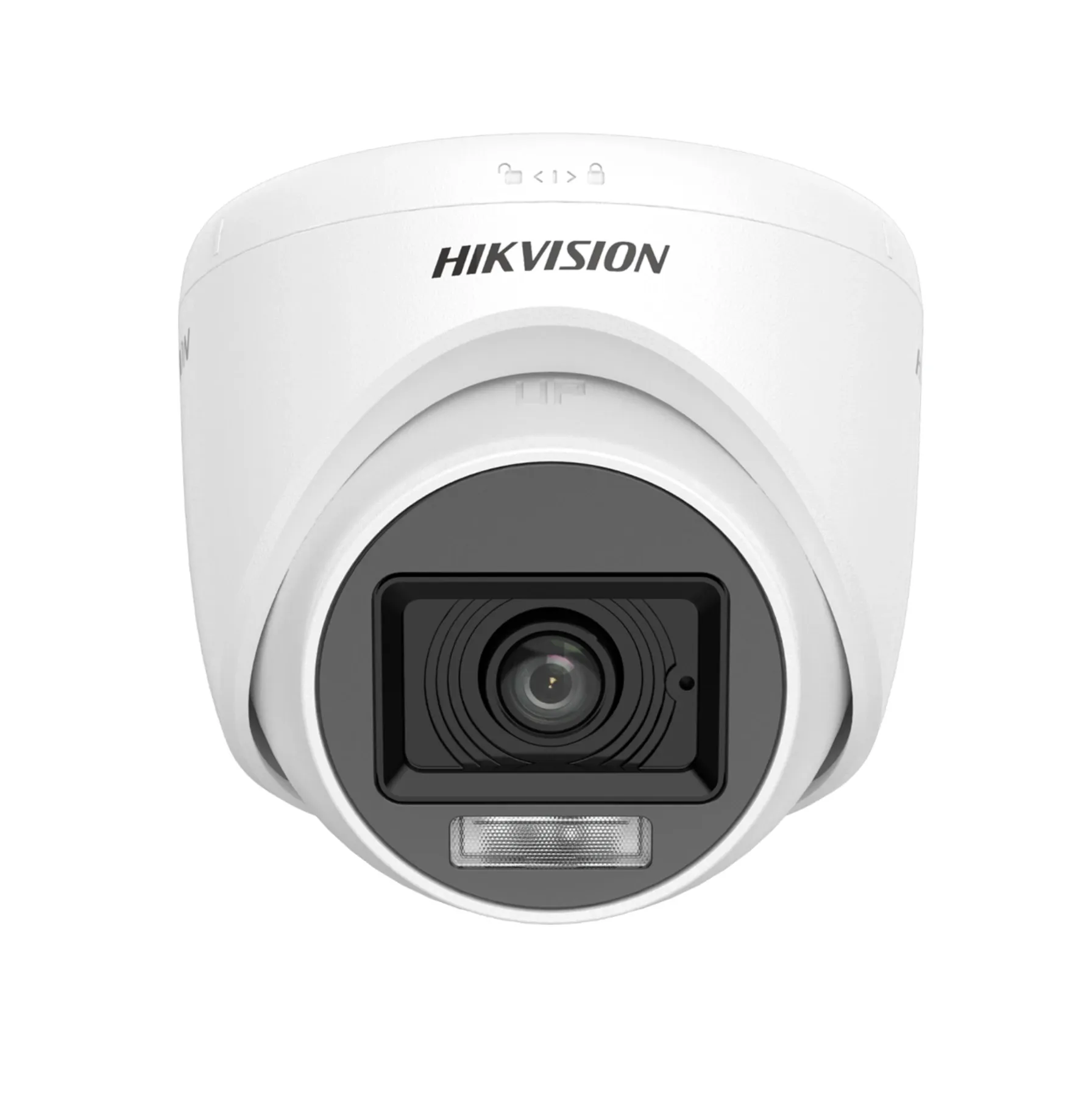 [HIK-DS-2CE76K0T-LPFS(2.8mm)] Cámara Turret 3K 2.8 mm con Smart Hybrid Light, audio y WDR