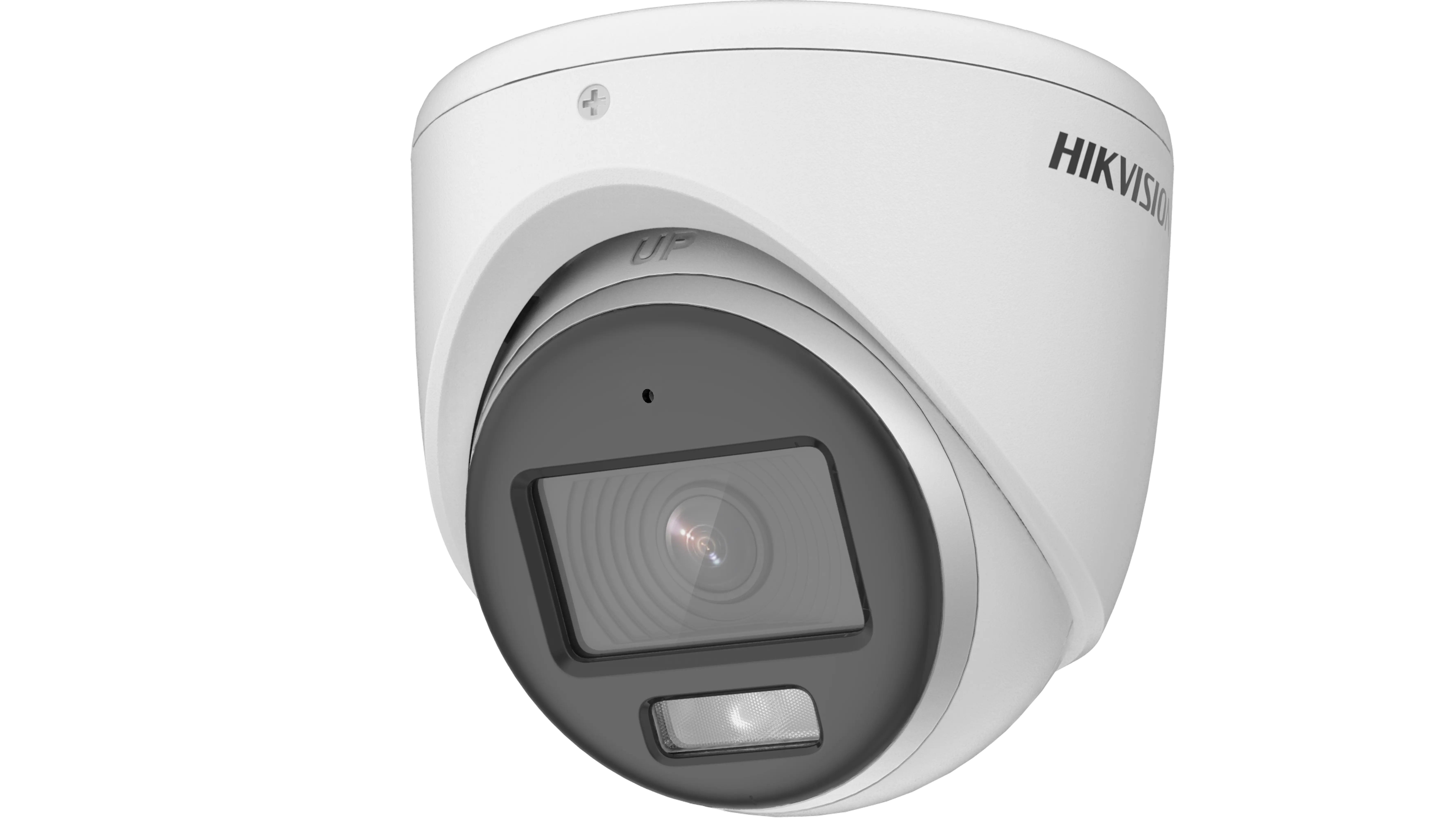 [HIK-DS-2CE70KF0T-MFS(2.8mm)] Cámara Turret 3K ColorVu con luz blanca 20 m e IP67