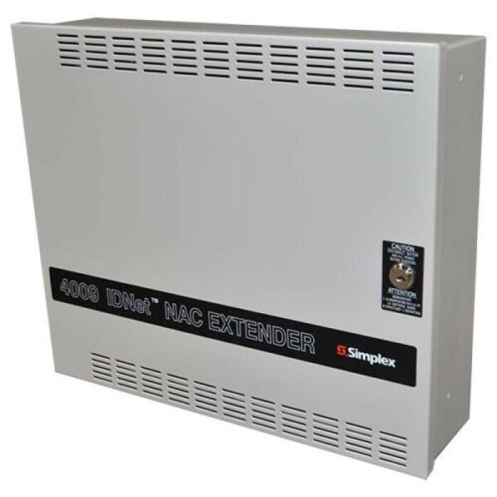 [SPL-4009-9201] Fuente de poder remota con 4 circuitos NAC de 2Amp. cada uno. Capacidad de expansión por medio de módulo, controlados por panel de control. Simplex