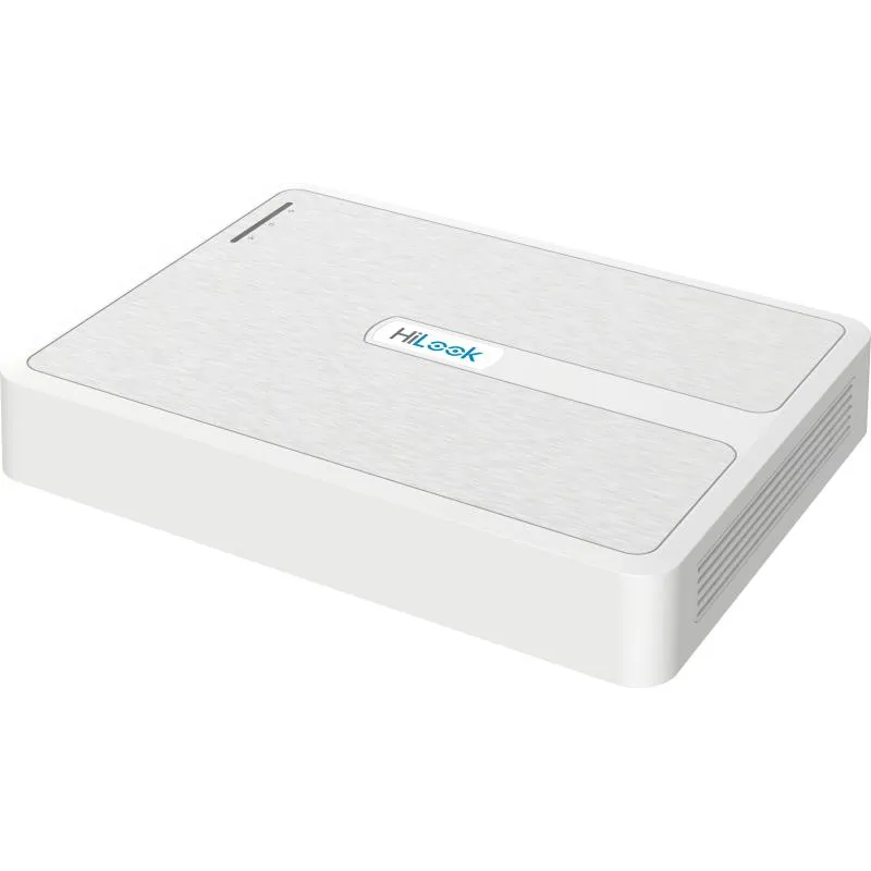 [HIL-NVR108HD/8P] Grabador digital de video para 8 cámaras IP, 4 Megapixel, 8 Puertos PoE+, 1 Bahía de Disco Duro, Salida en Full HD. Marca Hilook.