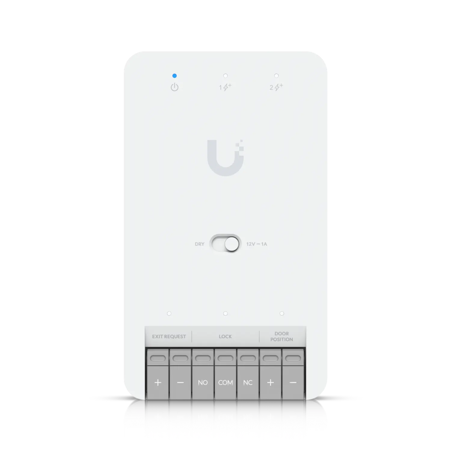UniFi Door Hub Mini | Control de Acceso Una Puerta · PoE++ · 3 Puertos GbE · Relay Seco/Húmedo · DIN Rail · Hasta 3000 Usuarios
