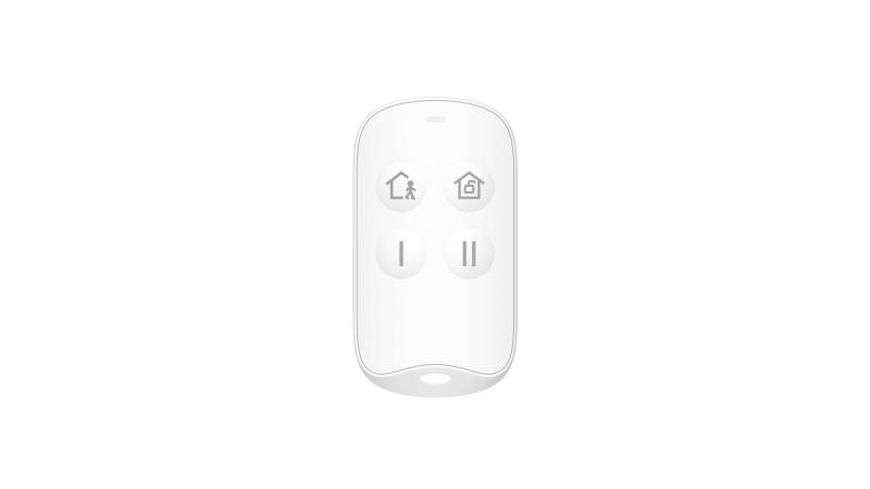 [HIK-DS-PKF201-WB] Llavero inalámbrico, 1 * batería CR2032, 4 teclas programables para varias funciones, DS-PKF201-WB. Hikvision.