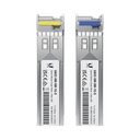Kit de Módulos SFP BiDi Monomodo 1G | 2 Pack — Simplex LC — Hasta 3 km | Transmisión Bidireccional sobre 1 Hilo