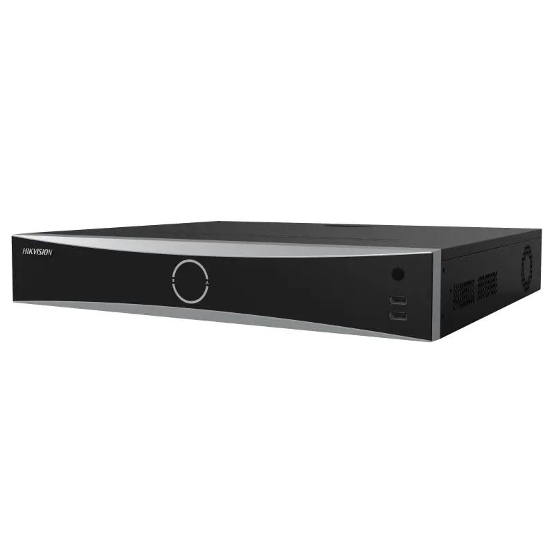 [HIK- DS-7716NXI-K4] NVR 16 canales IP, AcuSense (Evita Falsas Alarmas), Reconocimiento Facial, 4 Bahías de Disco Duro, HDMI en 4K, Alarmas I/O