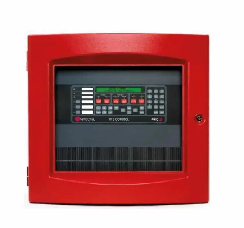 Panel de Incendio 4010ES con capacidad inicial de 2 lazos para hasta 250, ampliable hasta 1000 puntos IDNET + IDNAC, 2 lazos de notificación Direccionable de hasta 254 aparatos. Interfaz de 2x40 caracteres LCD. Gabinete de una bahía, color rojo. UL, CSFM, FM.