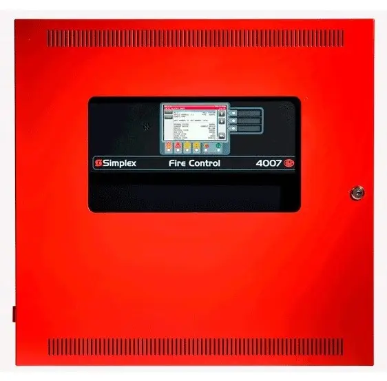 [SPL-4007-9201] Panel de incendio 4007ES, Capacidad máxima hasta 250 puntos IDNET + IDNAC, 1 lazo de notificación Direccionable de hasta 127 aparatos. Pantalla "Touch" con LED's indicadores de estado. Gabinete estándar color rojo. UL, ULC, CSFM Listed; FM.