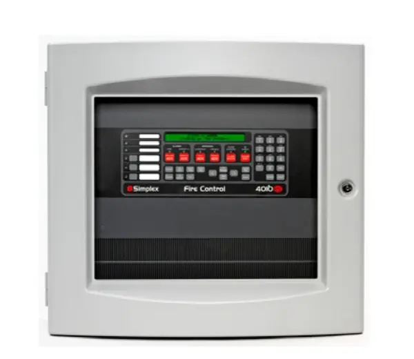 [SPL-4010-9402] Panel de incendio 4010ES, capacidad básica 250 puntos direcciones IDNET. Interfaz de 2X40 caracteres. Incluye fuente de poder principal, 4 circuitos NAC´s de notificación convencional, gabinete color platino, 120V. UL. Simplex