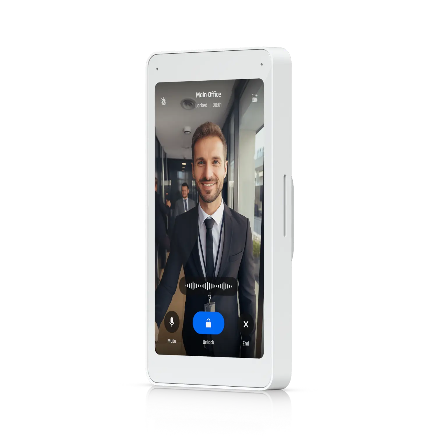 [UBT-UA-INTERCOM-VIEWER] Pantalla Intercom para detección de visitantes y control de acceso remoto, Unifi access. Ubiquiti