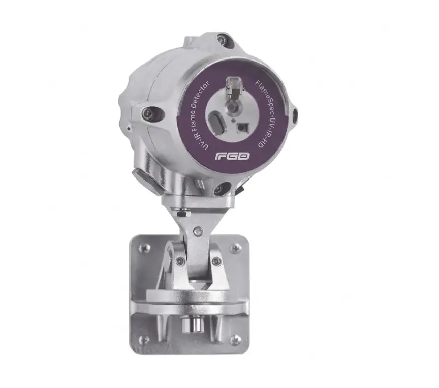 [MCC-TXP-FDE] Sensor de llama Infrarroja y Ultravioleta, anti falsas alarmas. Velocidad de respuesta en milisegundos. Cubierta de acero inoxidable UV/IR 3/4 NPT, montaje tilt. 84-3211-1100-20. Macurco