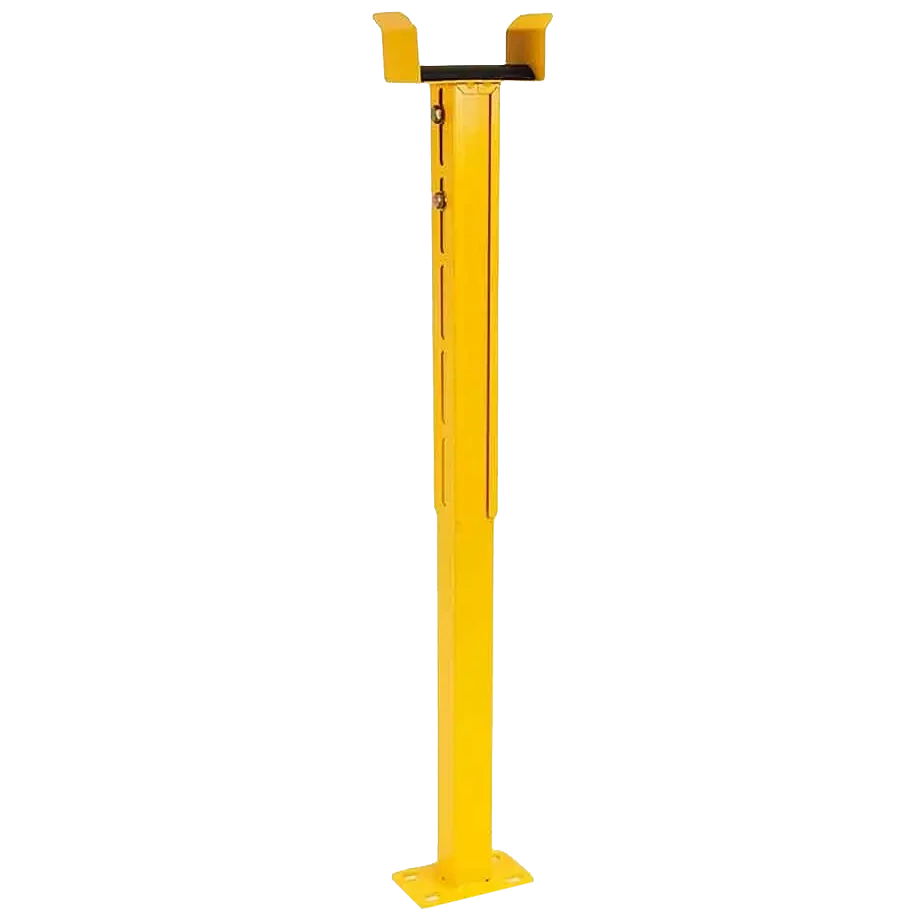 [ZKT-CMP200-T-B-Bracket] Soporte de piso ajustable para bazo de barrera. ZKTeco