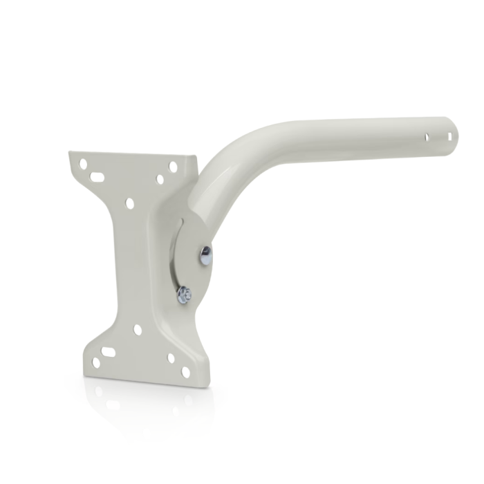 Soporte Universal para Antena con Brazo de 460 mm | 90° de Ajuste · Acero Galvanizado · Pared o Mástil. Ubiquiti