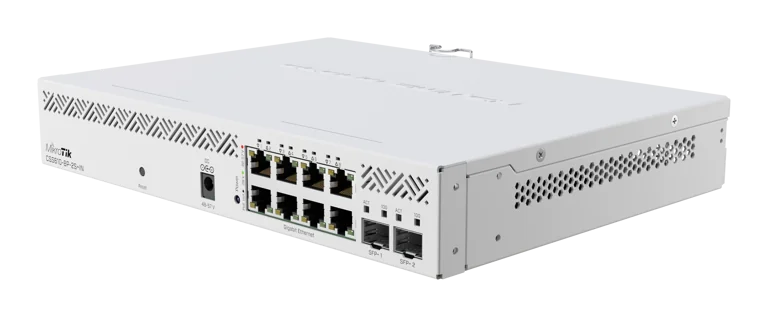 [MIK-CSS610-8P-2S+OUT] Switch netPower Lite 8 Puertos con SwitchOS, para exteriores. Mikrotik