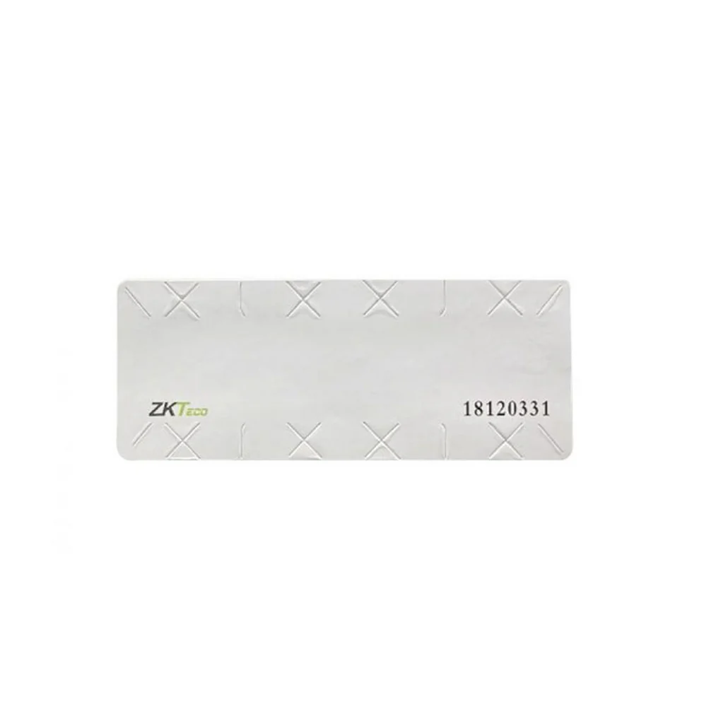 [ZKT-UHF-PARKING-TAG] Tag de proximidad para control de acceso vehicular, con numero impreso. Zkteco