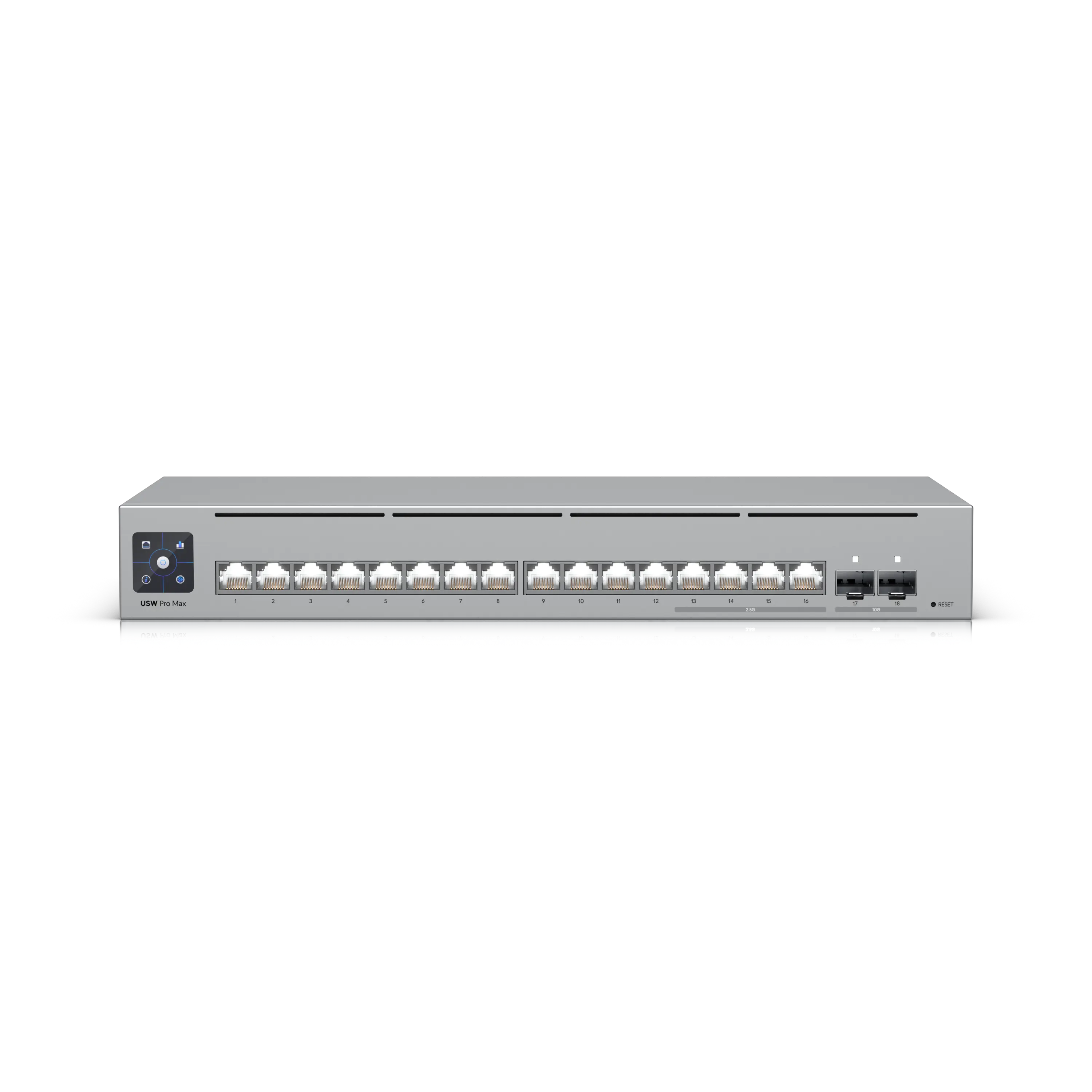 [UBT-USW-PRO-MAX-16] UNIFI Switch Capa 3 16 Puertos 2.5 GbE Etherlighting™ – Ubiquiti