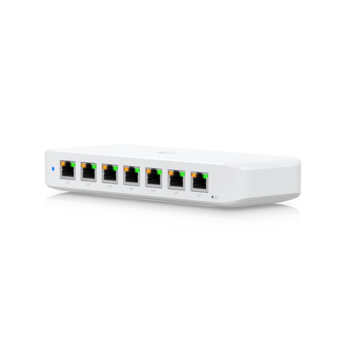 [UBT-USW-ULTRA] UNIFI Switch PoE Gigabit Ethernet de capa 2 compacto de 8 puertos y opciones de montaje, 8 puertos, Gigabit Ethernet, PoE++