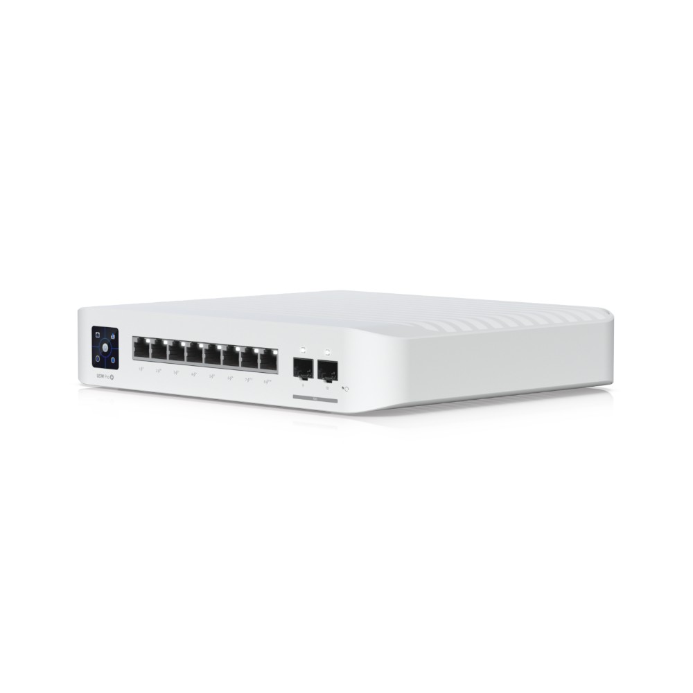 [UBT-USW-PRO-8-POE] UNIFI Switch PoE Gigabit de capa 3 administrada de 8 puertos