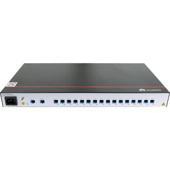 [HWE-S0316] eKitOptiX S0316 una unidad de distribución activa (ADU) diseñada para escenarios de alimentación por fibra (PoF). Proporciona dos puertos ópticos ascendentes y 16 puertos PoF descendentes para suministrar energía y transmitir señales ópticas a las ONU - HUAWEI