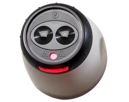 Cabezal adicional para sensor de rayo direccionable 4098-9119, incluye un espejo para cobertura máxima de 50 metros. Simplex