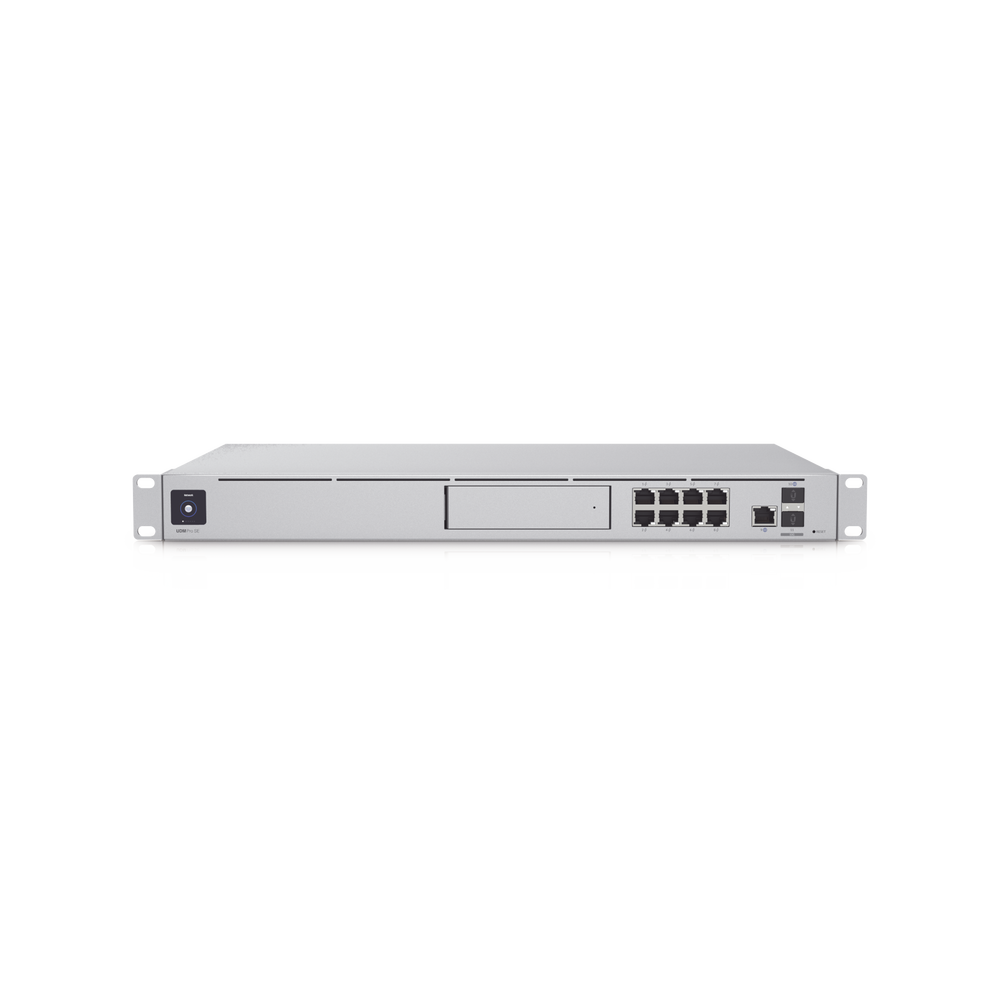 [UBT-UDM-SE] UNIFI controlador gateway , Procesador de 1.7 GHz quad-core, Doble WAN, (10G SFP+ and 2.5GbE RJ45) - (8) GbE RJ45 puertos, incluye (6) 802.3af PoE and (2) 802.3at PoE+ LAN ports